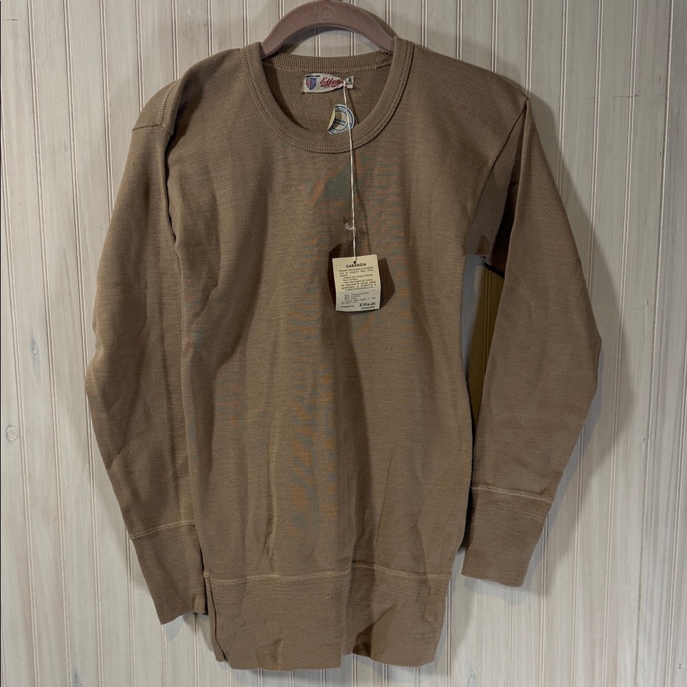 VINTAGE DEADSTOCK EFFEDI MAMABU KNIT SWEATER WOOL